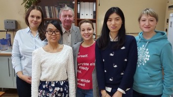 Стажировка аспирантов Qihong Zhang и Ruiping Kong из Чжедзянского технологического университета